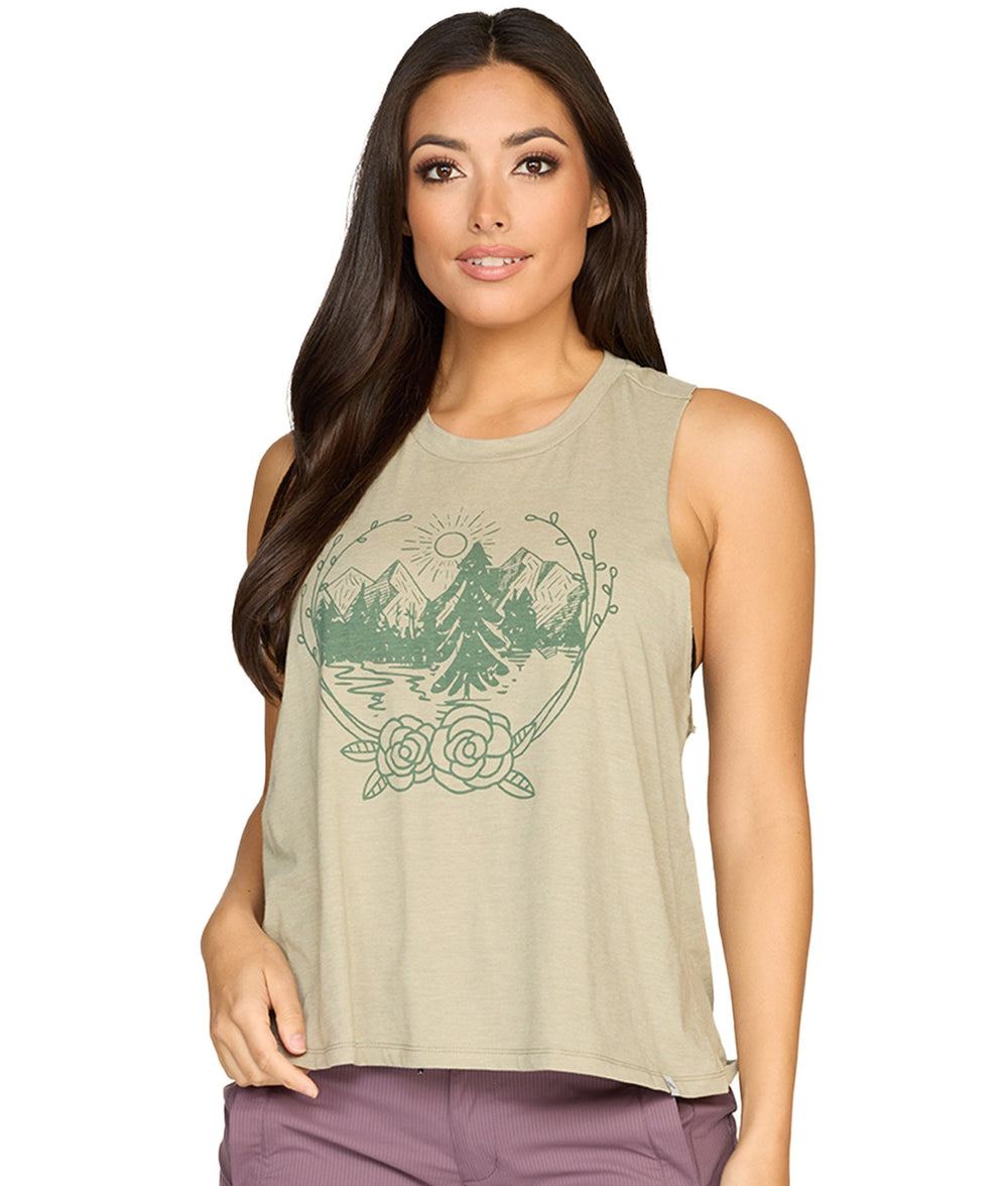 Women's Aloe Jaxie Recycled Tank