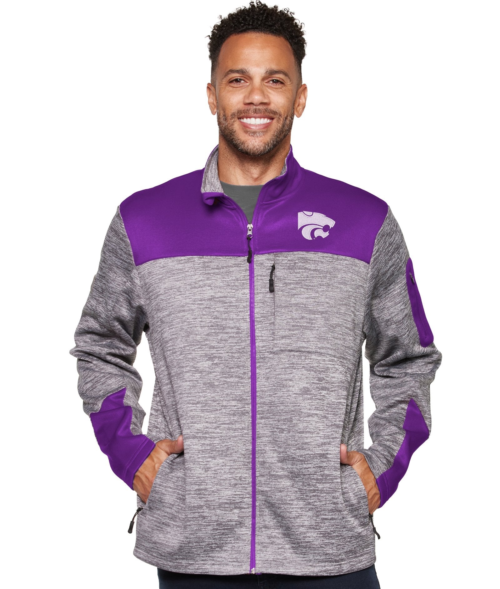 Men's Kansas State Wildcats Guard Full Zip Jacket