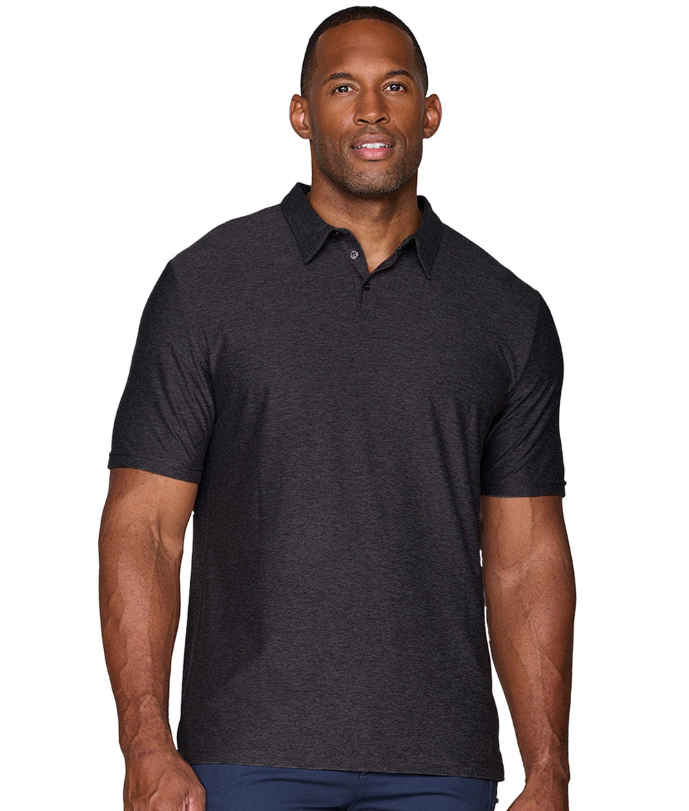 Men's Black Kent Polo