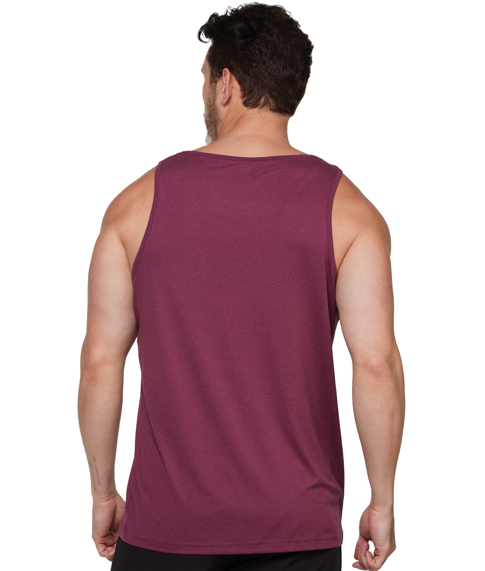 Men's Maroon Lifting Tank Top