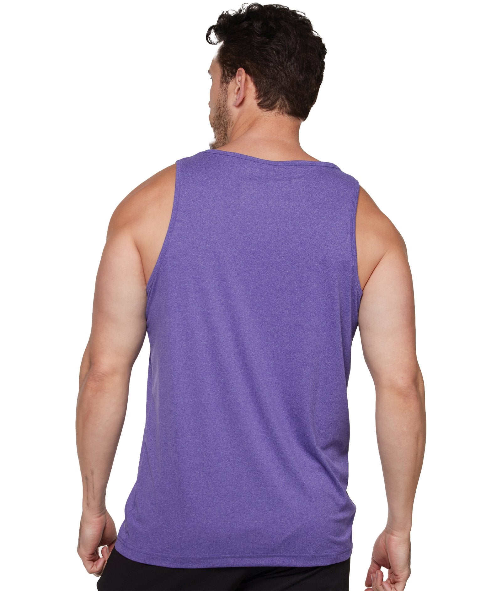 Men's Purple Lifting Tank Top
