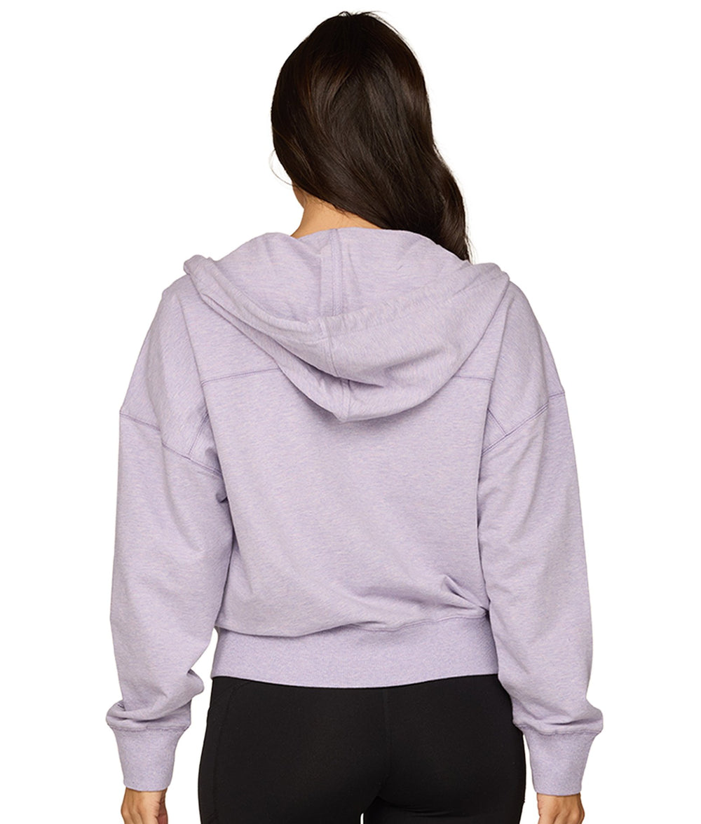 Women's Lavender Fields Lola French Terry Full Zip Jacket
