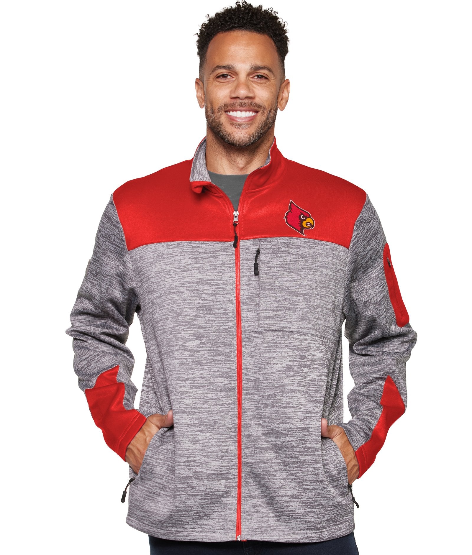 Men's Louisville Cardinals Guard Full Zip Jacket