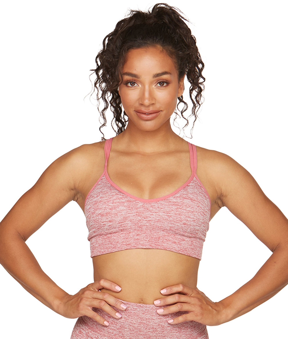 Women's Rose Mary Heathered Seamless Bralette