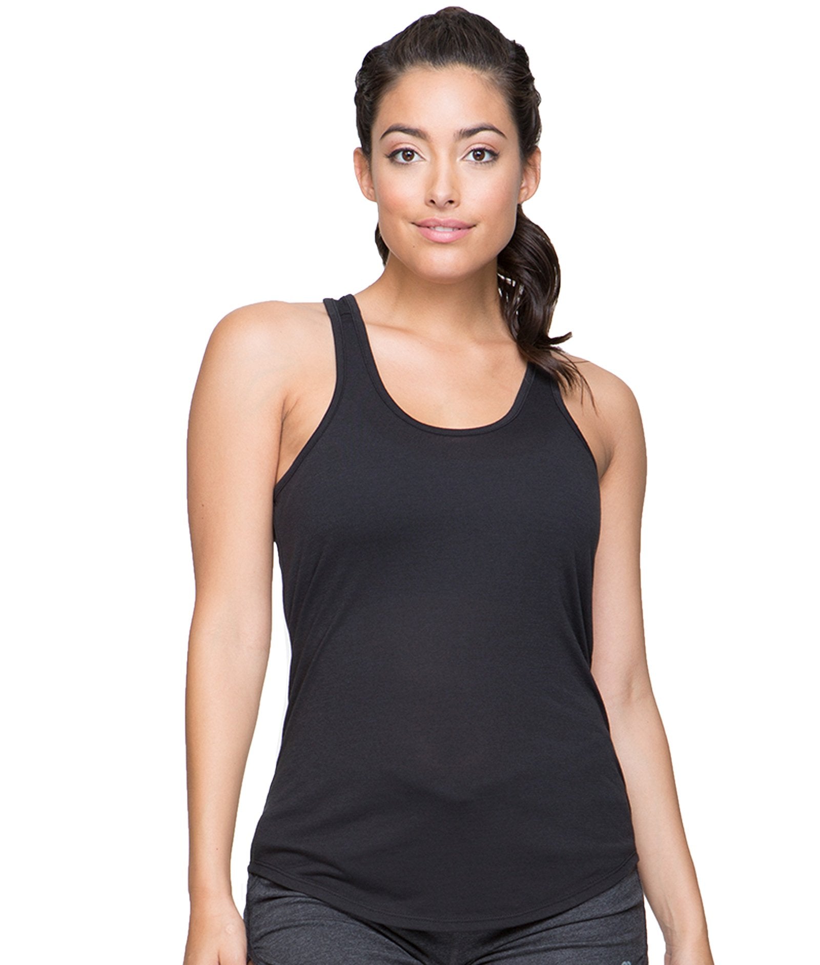 Women's Black Mila Racerback Tank