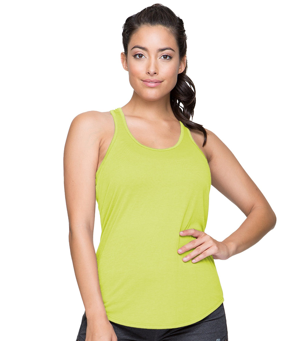 Women's Lime Mila Racerback Tank