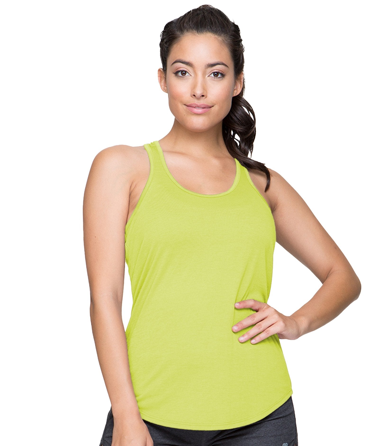 Women's Lime Mila Racerback Tank