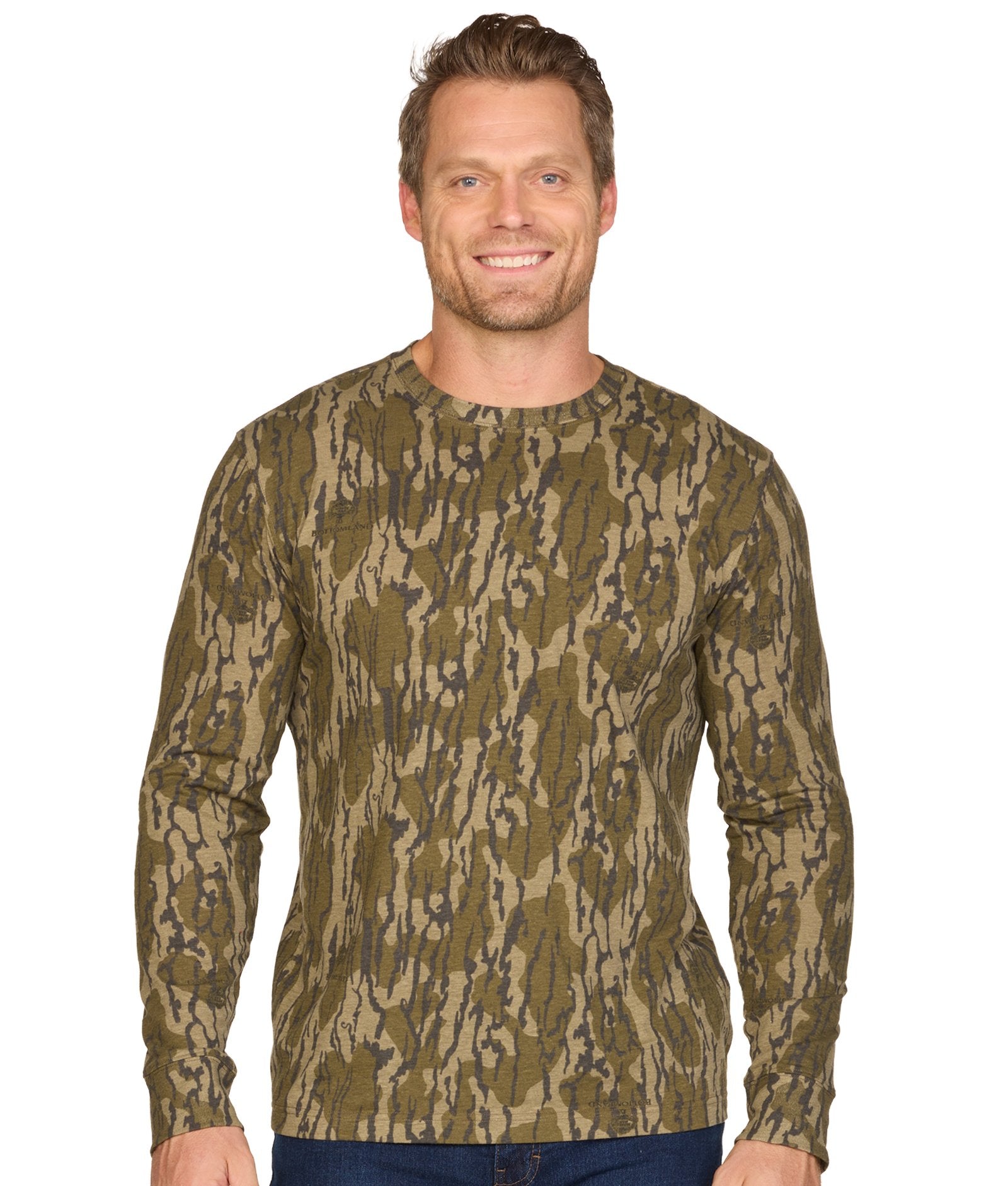 Chemise longue# coupe Boxy en modal. Col de chemise et manches longues