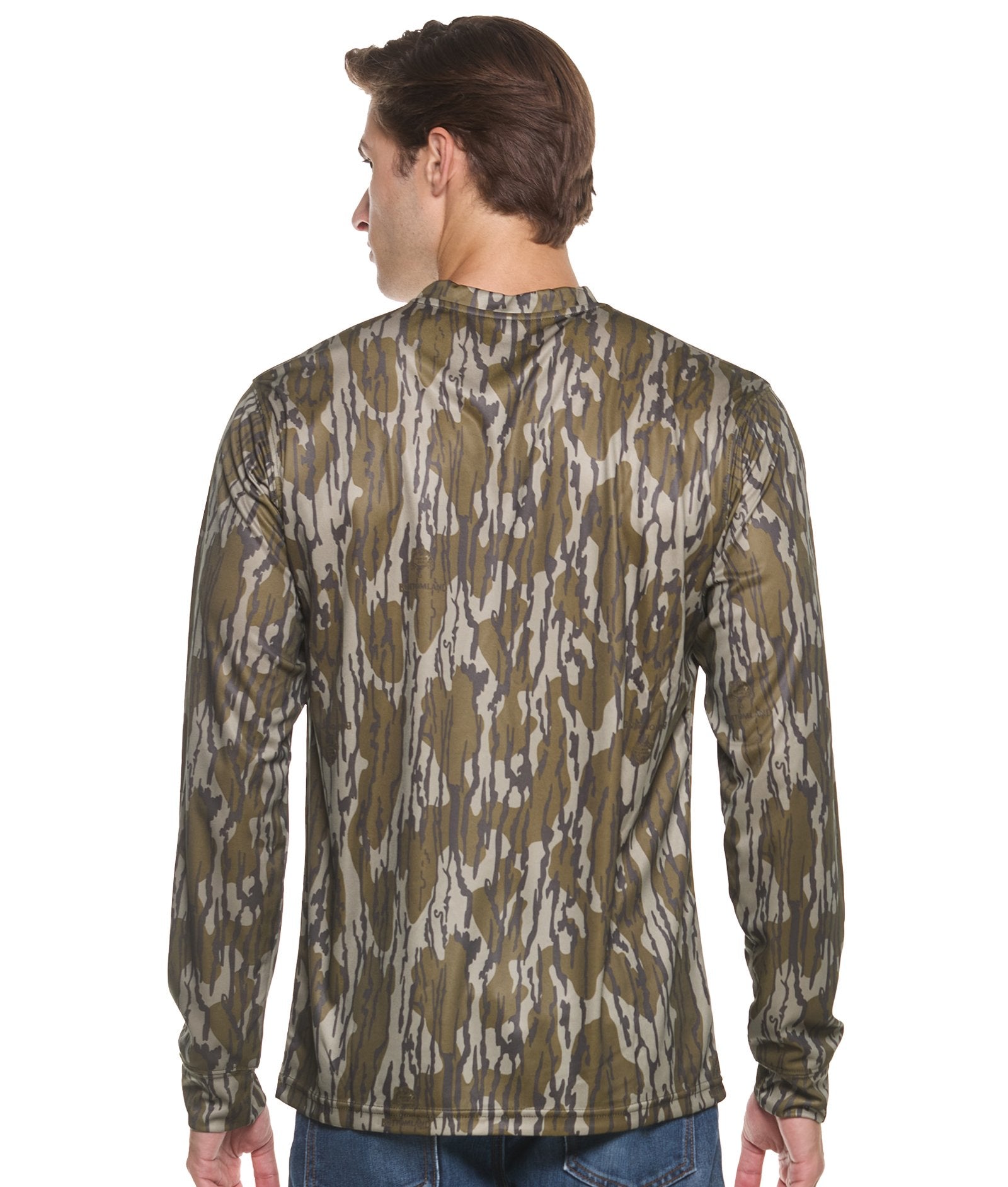 Men's Mossy Oak Bottomland Essential Long Sleeve Tee
