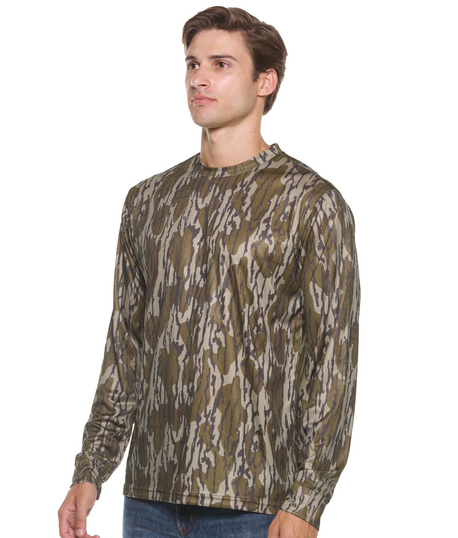 Men's Mossy Oak Bottomland Essential Long Sleeve Tee