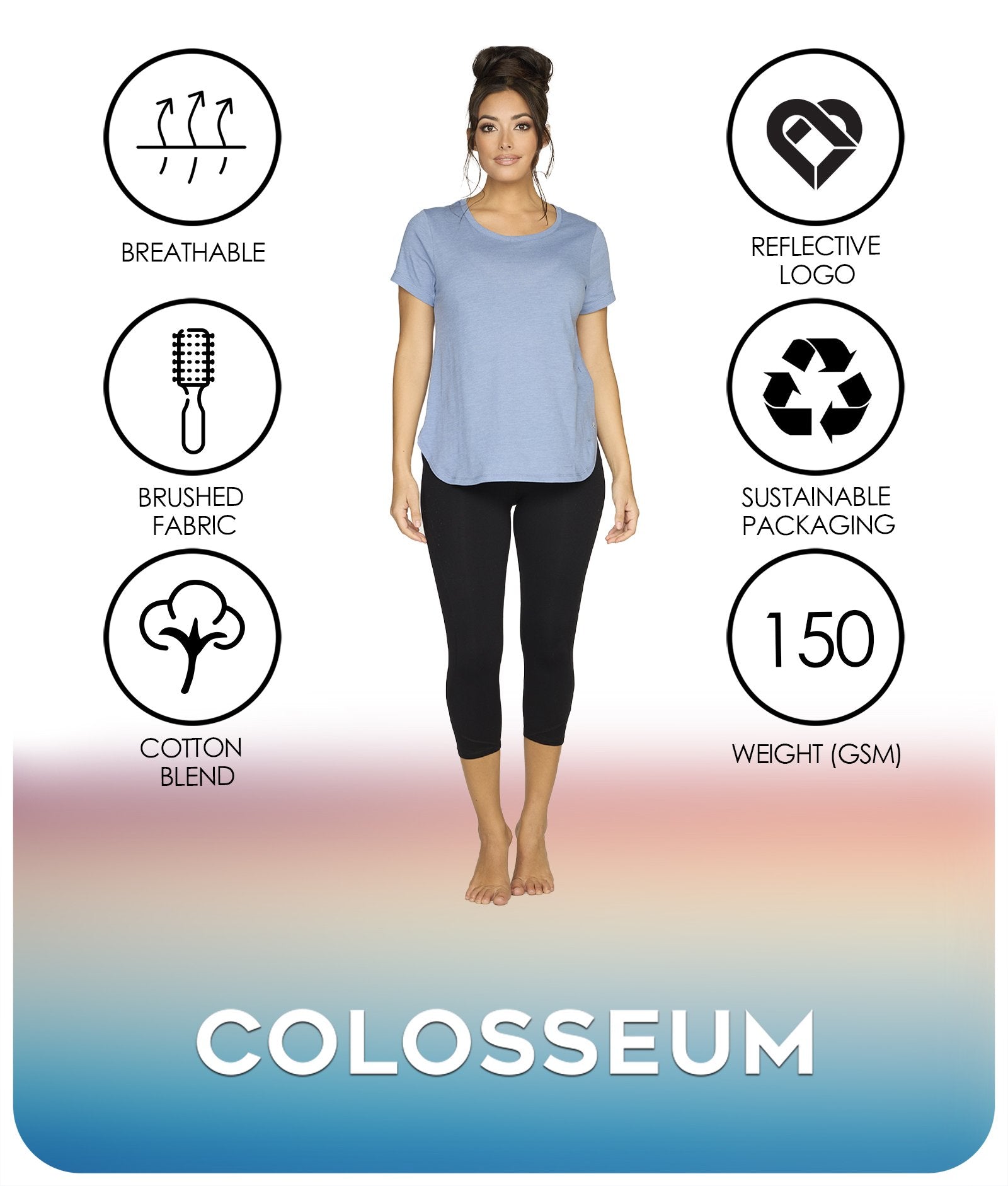 Women's Infinity Myla Tee Features