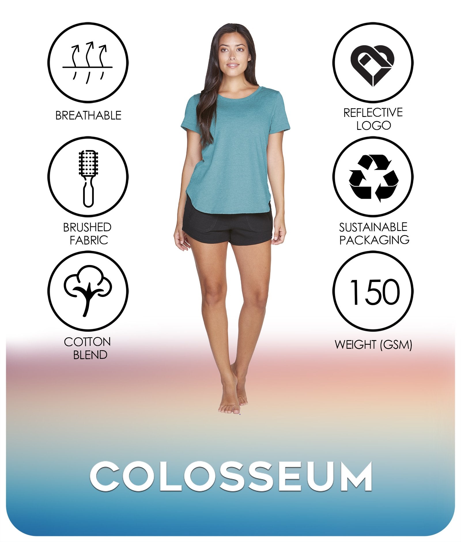 Women's Jade Myla Tee Features