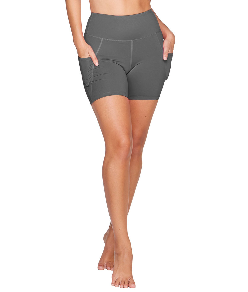 Women's Charcoal Nadia Bike Short