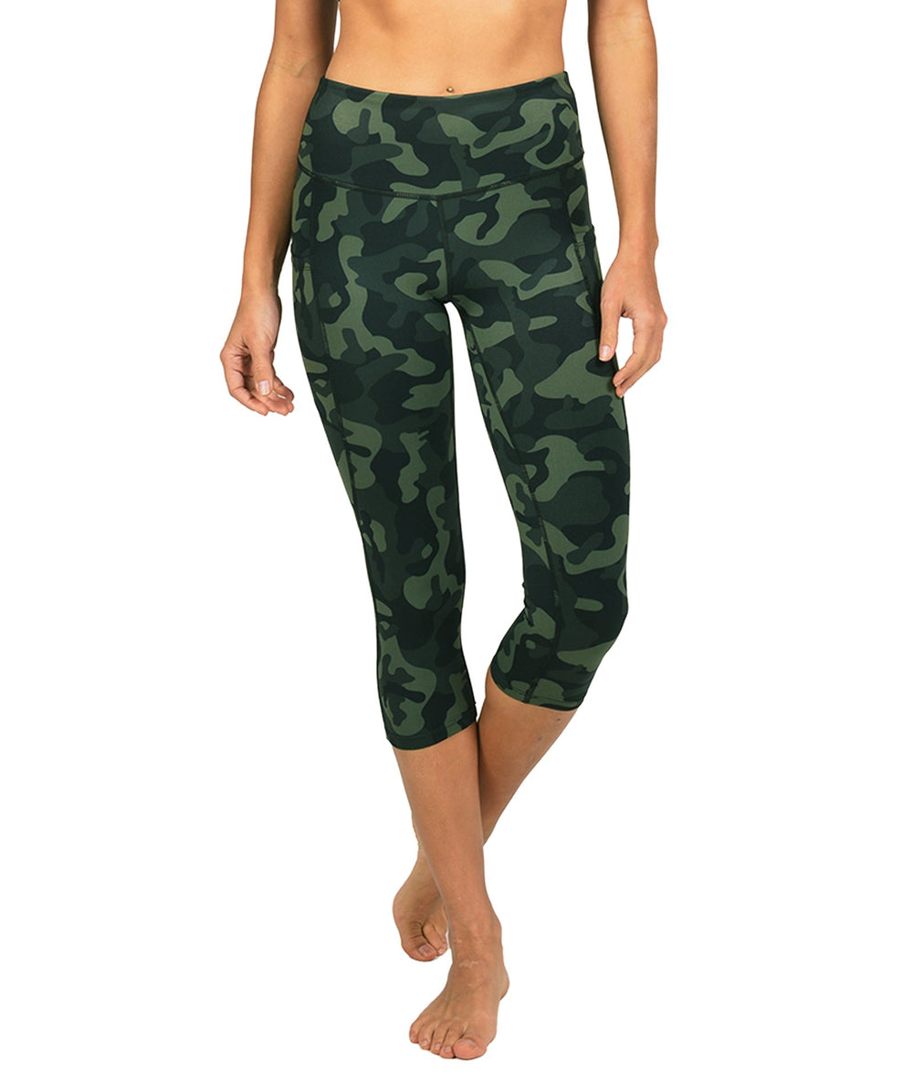 Women's Camo Nadia Capri Leggings