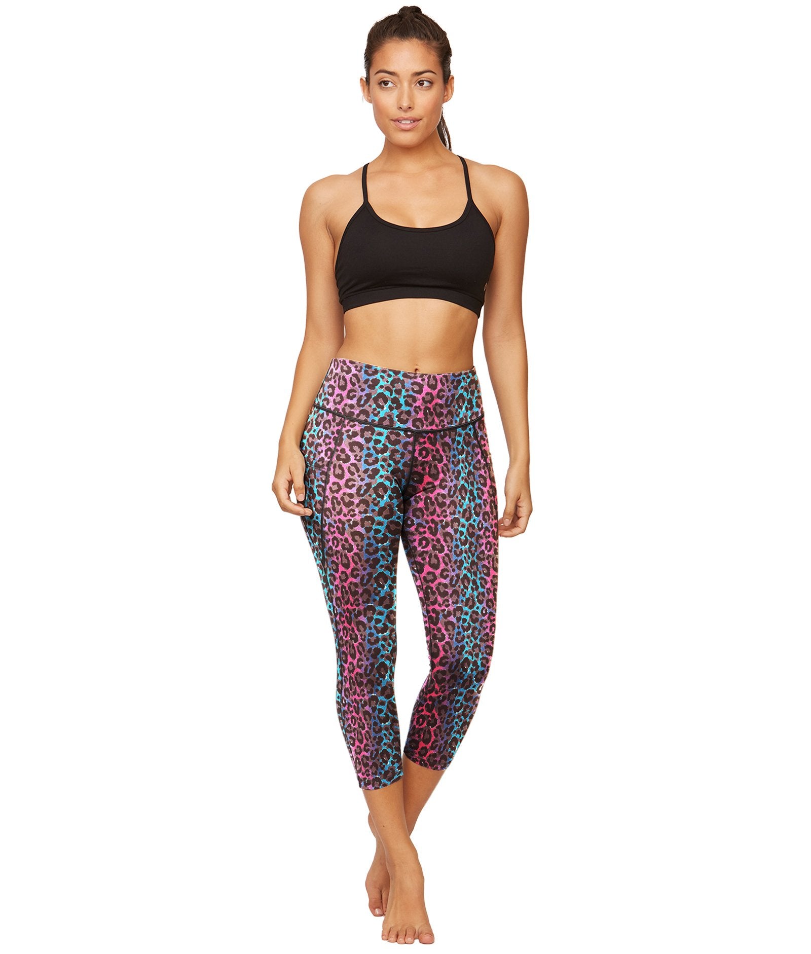Women's Cheetah Nadia Capri Leggings