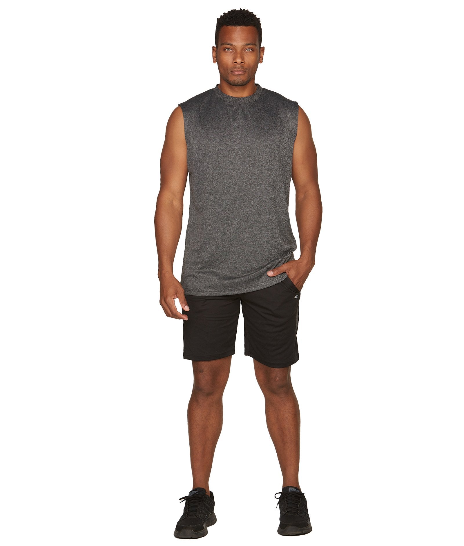 Men's Black Nano Sleeveless Tee