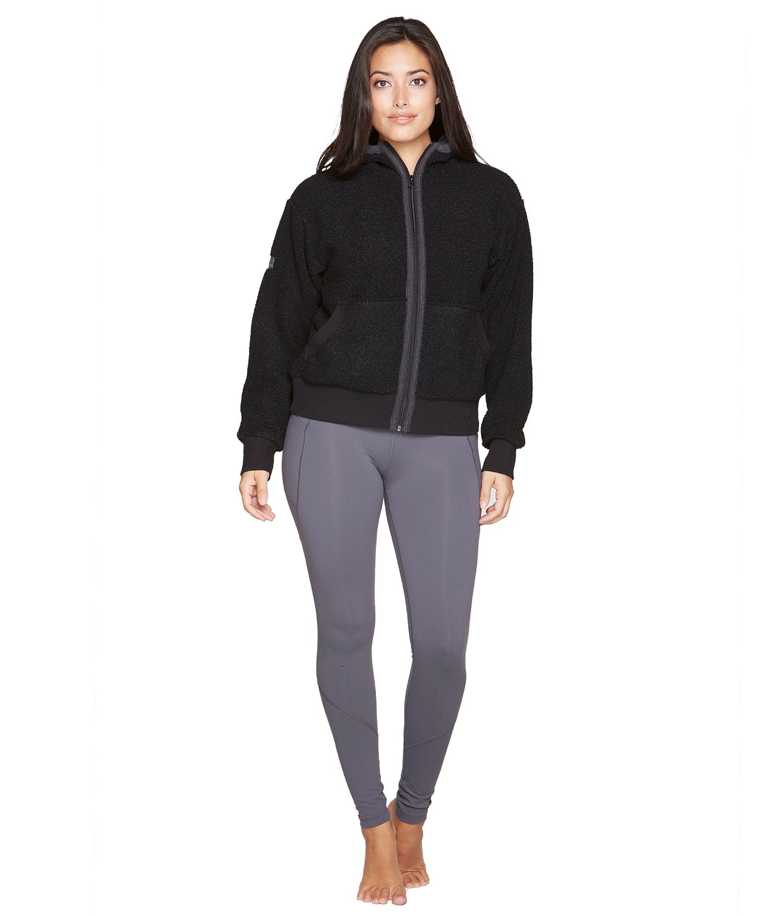 Women's Black Nia Sherpa Jacket