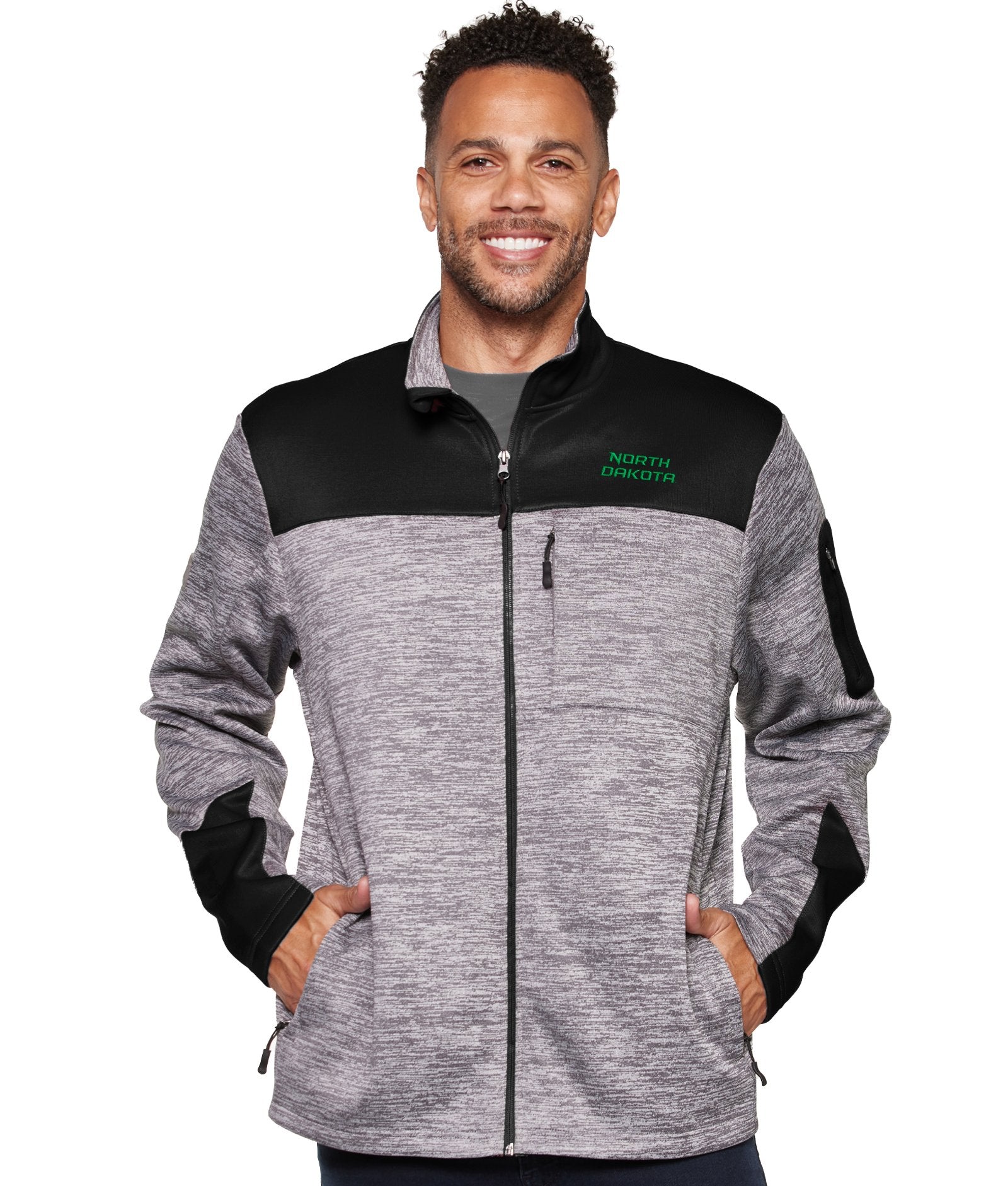 Men's North Dakota Fighting Hawks Guard Full Zip Jacket