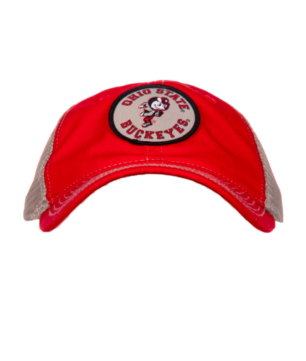 Ohio State Buckeyes Brutus Trucker Adjustable Hat