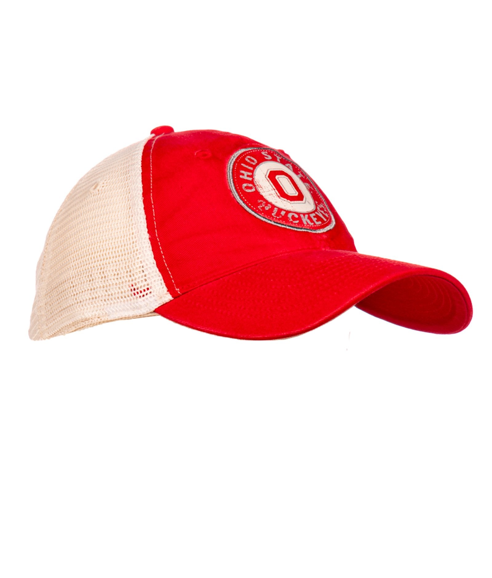 Ohio State Buckeyes Distressed Seal Trucker Adjustable Hat