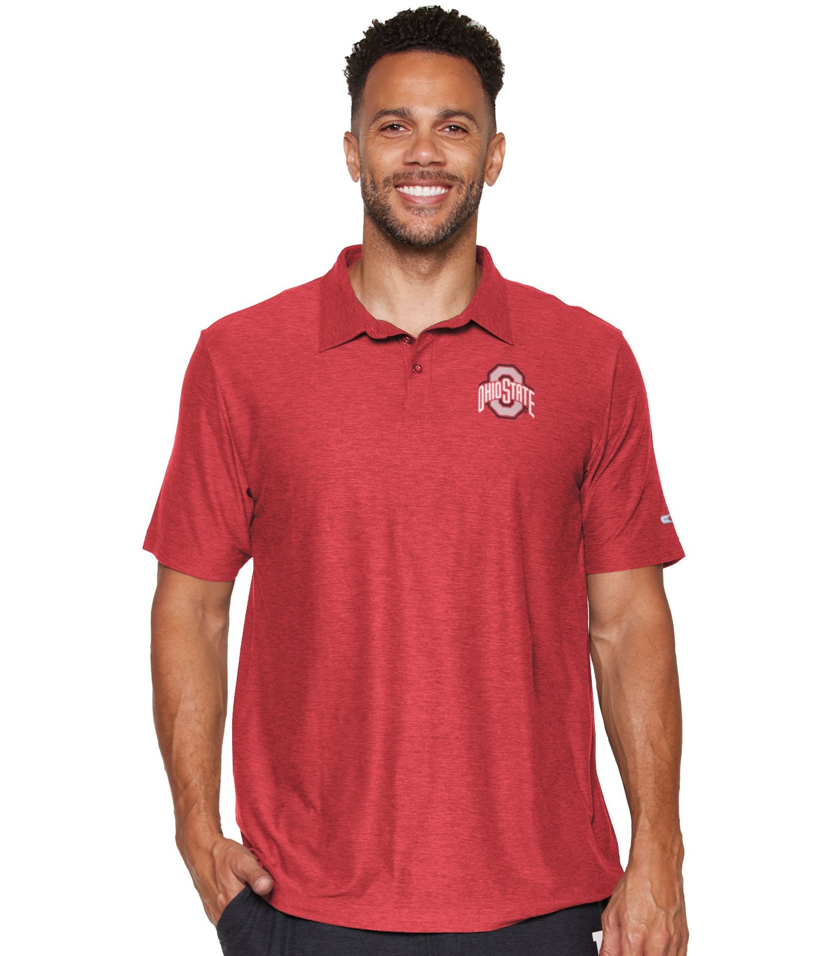 Colosseum Ohio State Buckeyes Revolution Polo Red M