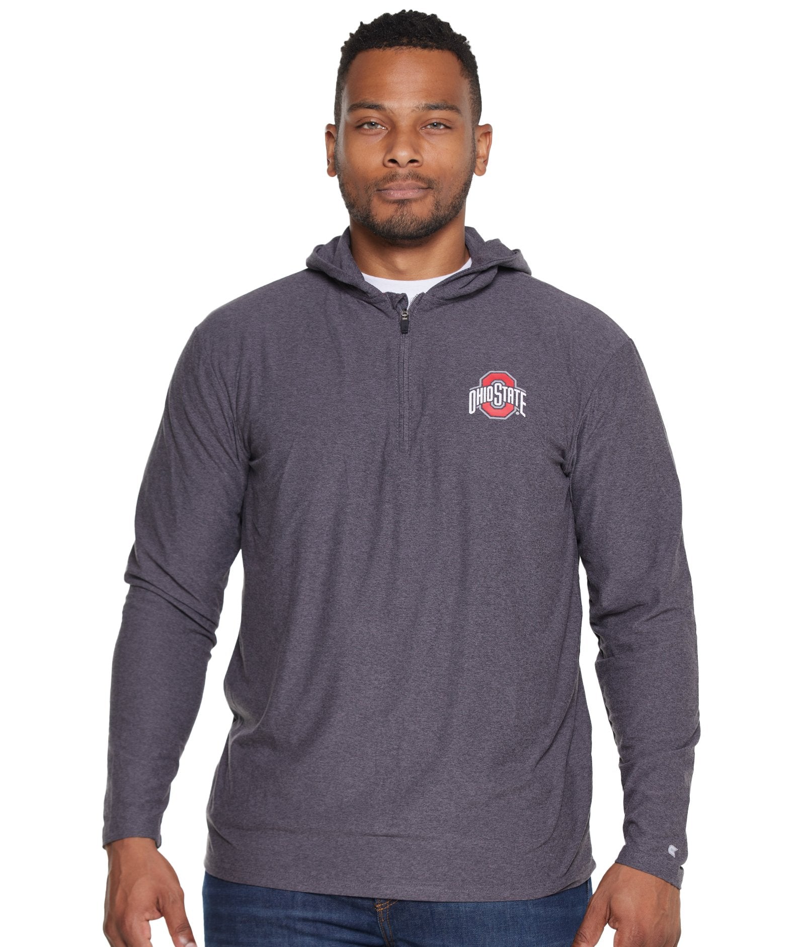 Ohio State Buckeyes Rocky 1/4 Zip Hooded Windshirt