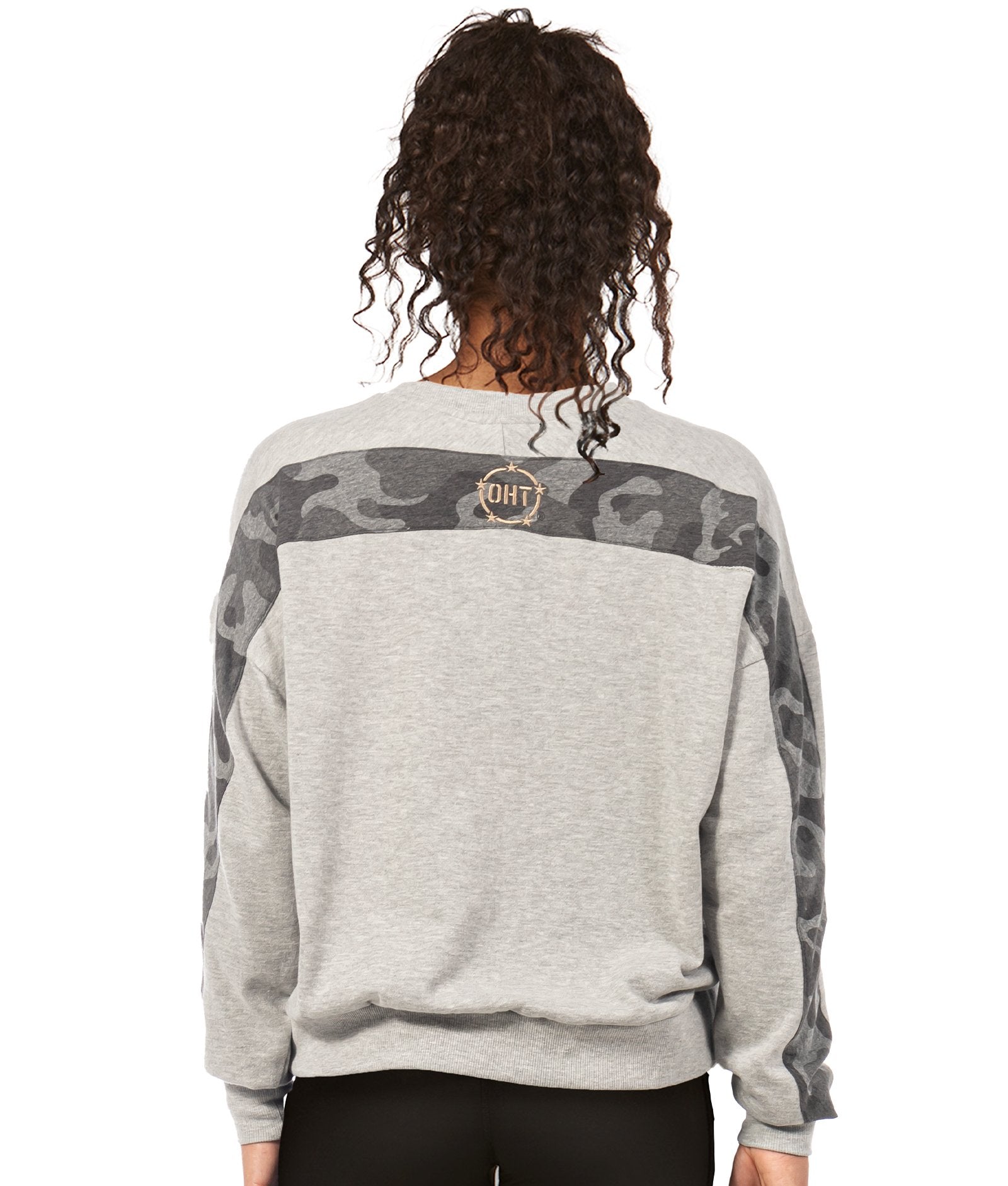 Women's Operation Hat Trick Flag Rank Dolman Crew