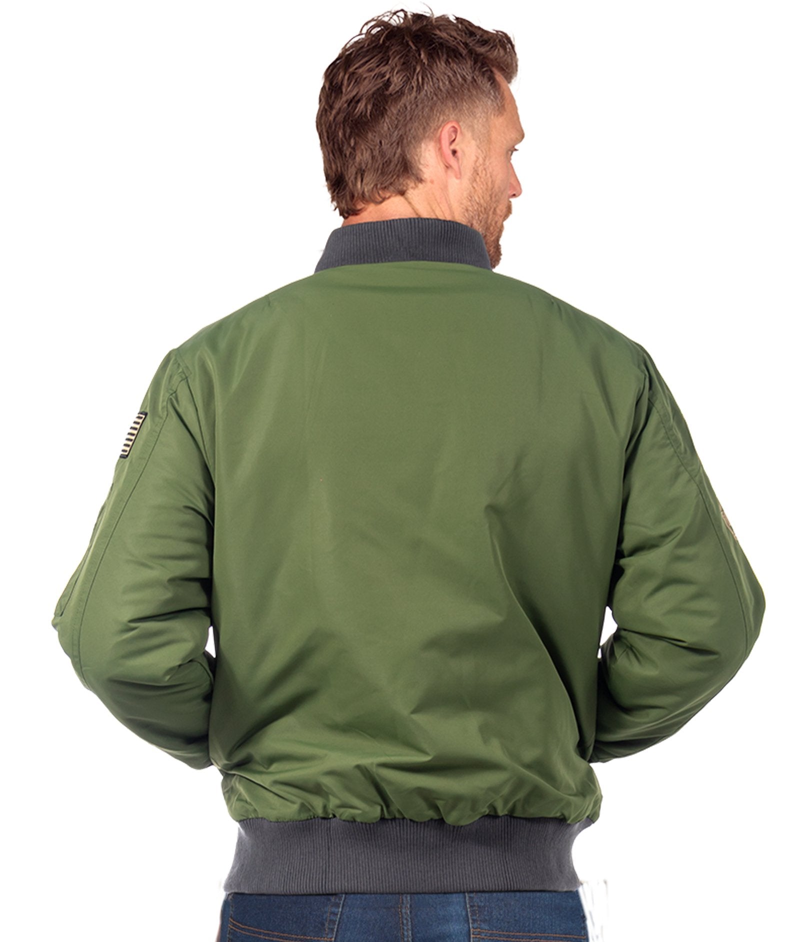 Men's Operation Hat Trick Slip Stream Full Zip Bomber Jacket