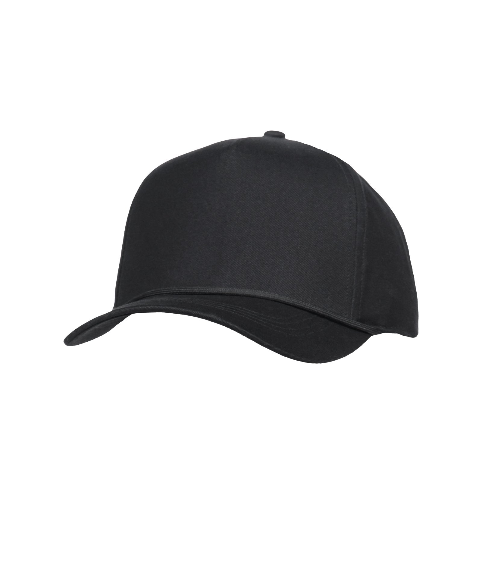 Podium Structured Black Visor Rope Hat