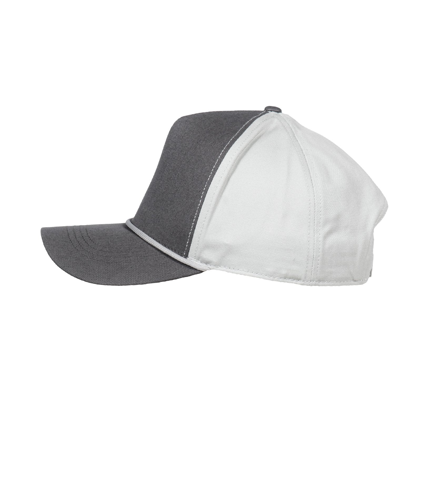 Podium Structured Charcoal Visor Rope Hat