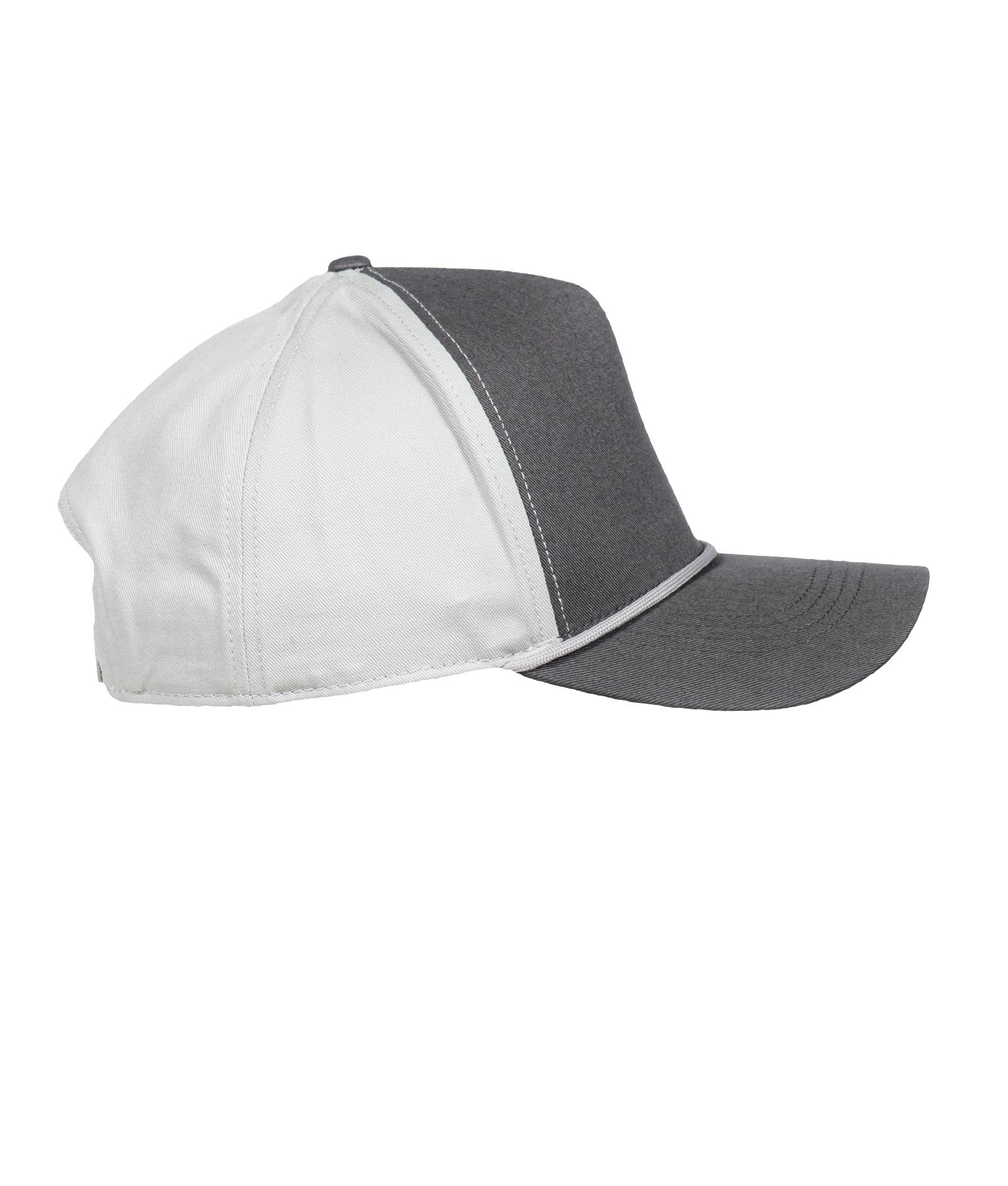 Podium Structured Charcoal Visor Rope Hat