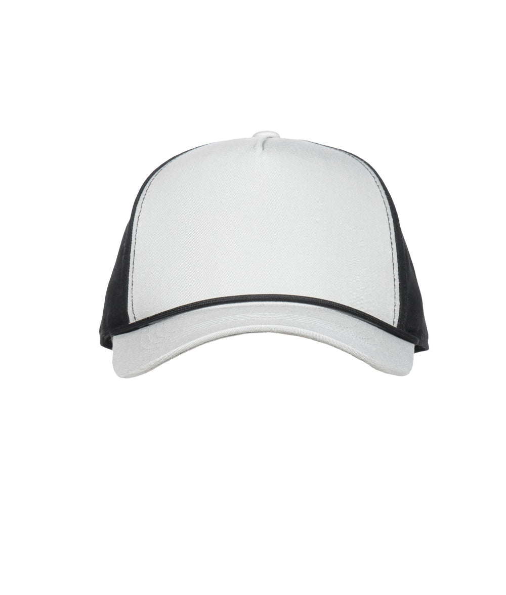 Podium Structured Light Grey Visor Rope Hat