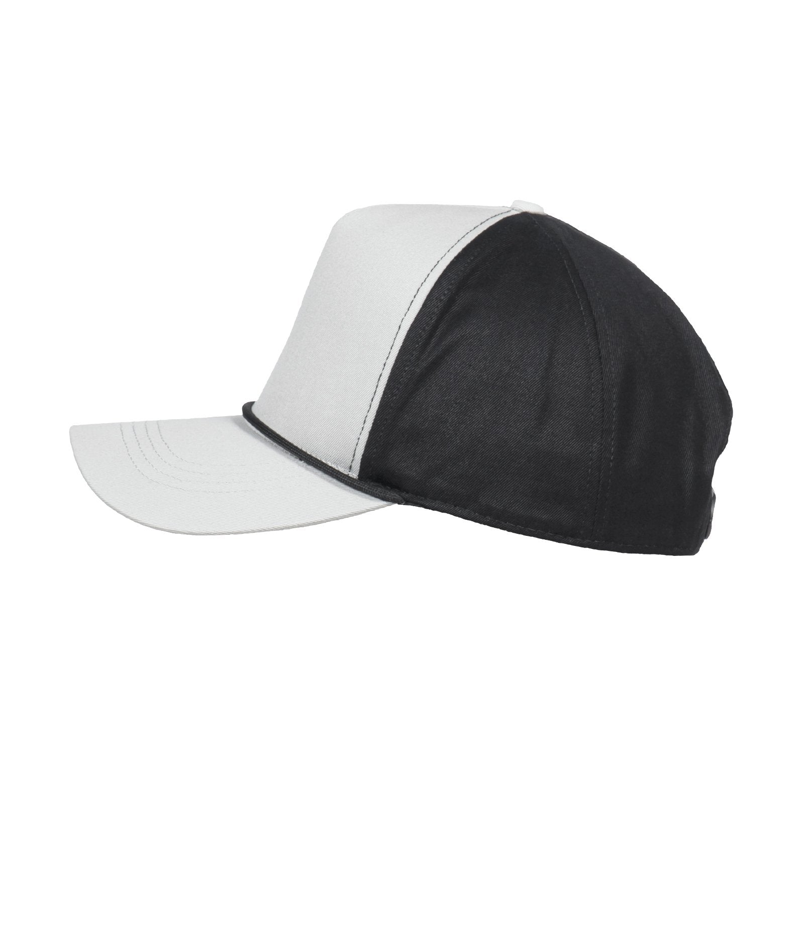 Podium Structured Light Grey Visor Rope Hat