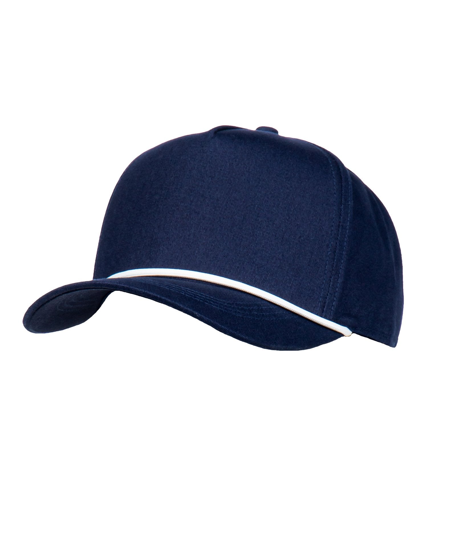 Podium Structured Navy Visor Rope Hat