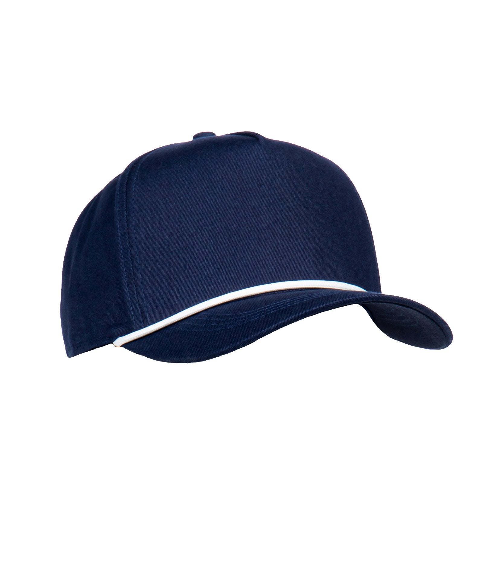Podium Structured Navy Visor Rope Hat