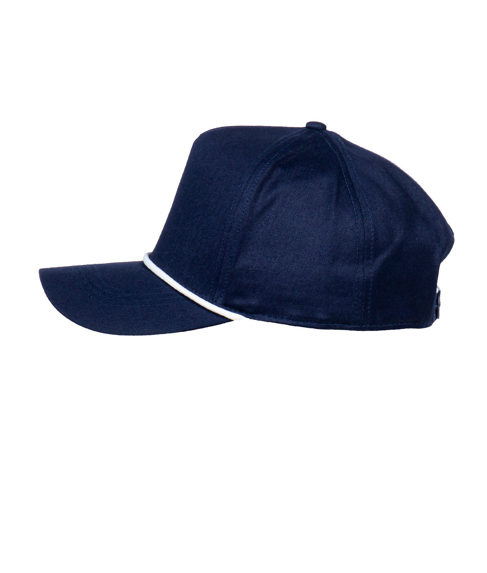 Podium Structured Navy Visor Rope Hat