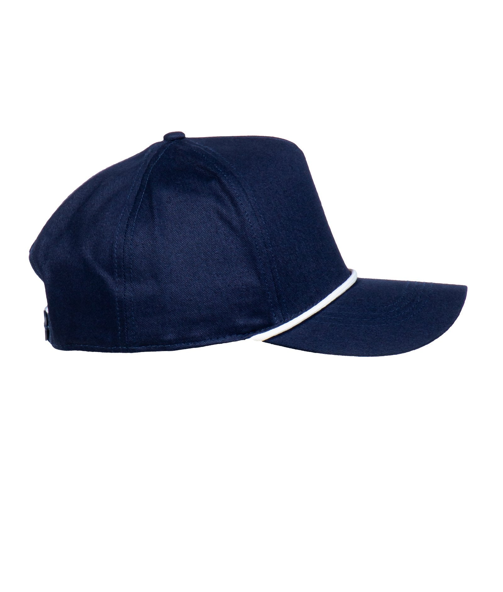Podium Structured Navy Visor Rope Hat