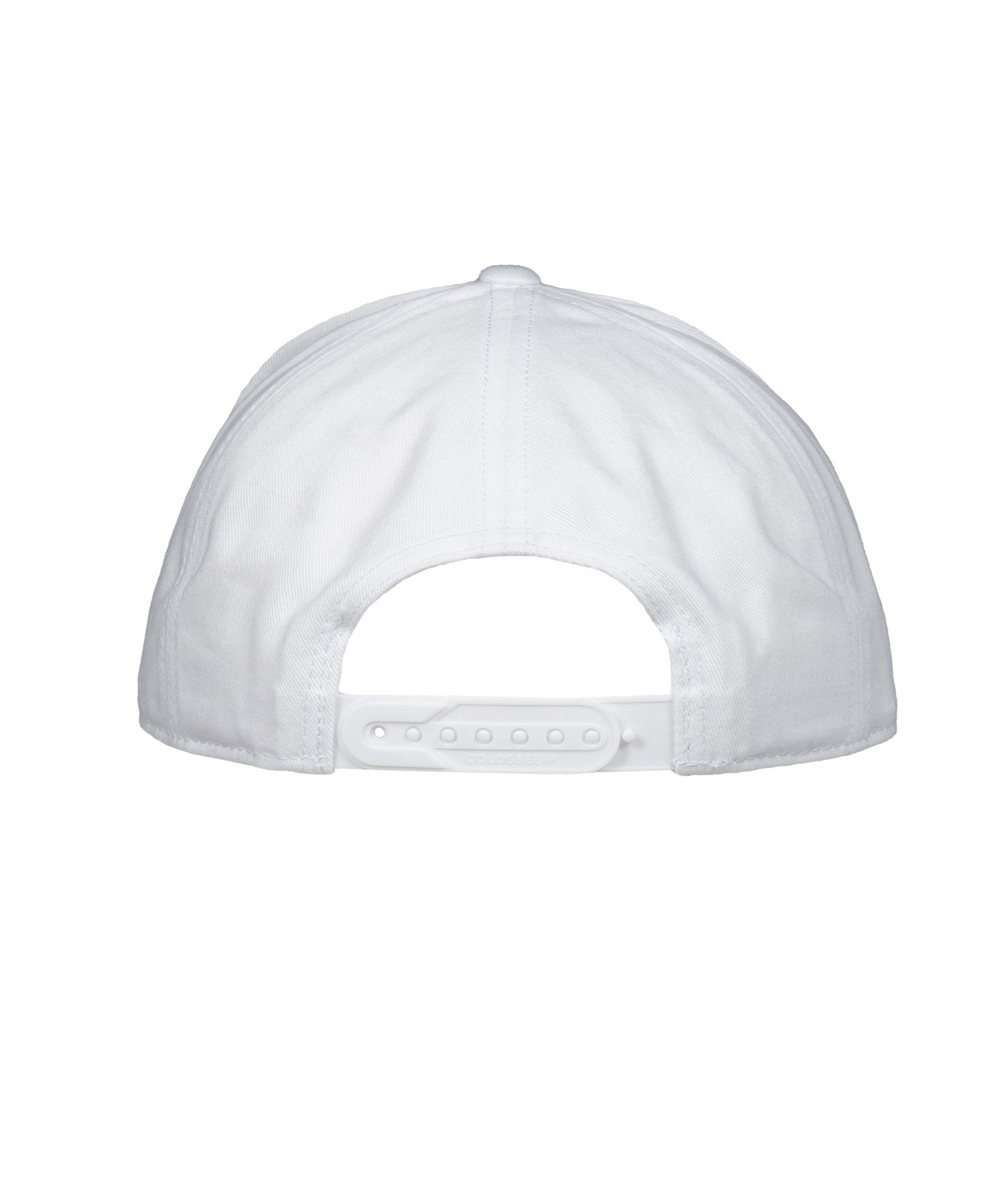 Podium Structured White Visor Rope Hat
