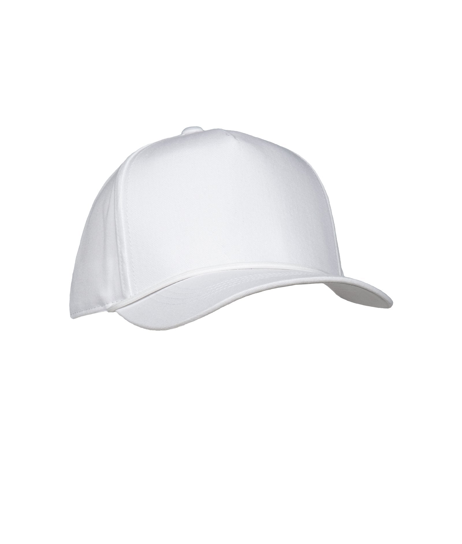 Podium Structured White Visor Rope Hat