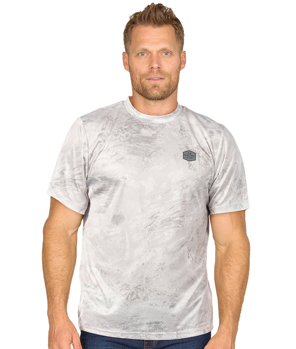 Men's Realtree Aspect Whiteout Bassmaster Performance Tee