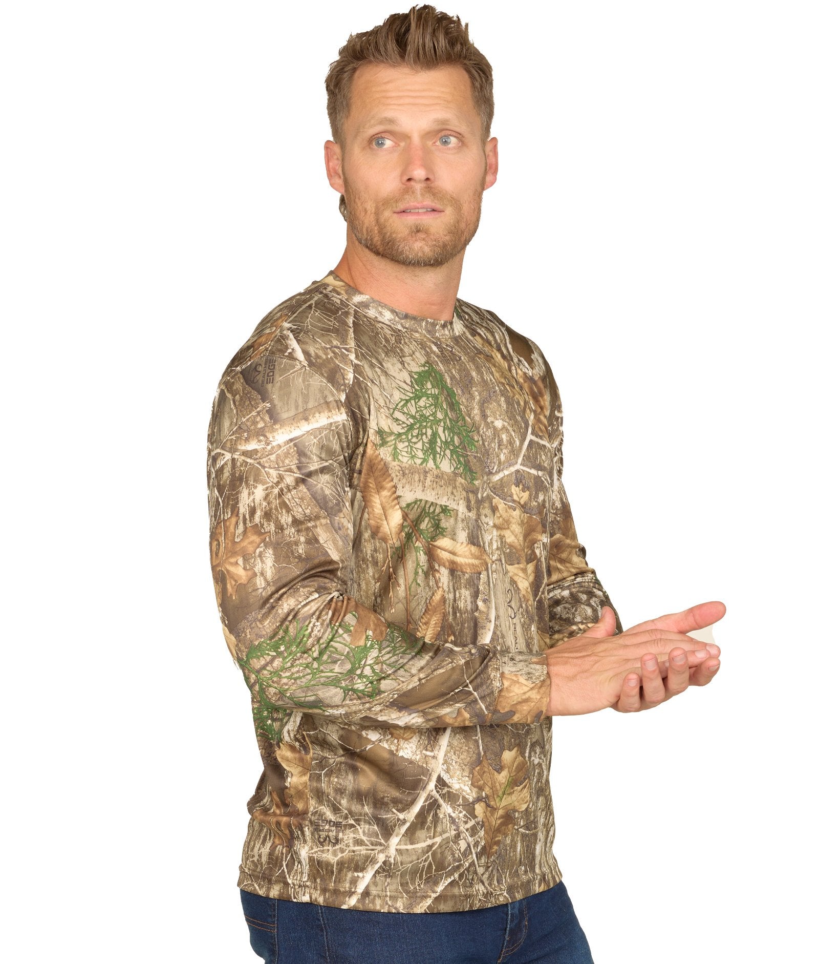 Men's Realtree Edge Essential Performance Long Sleeve Tee