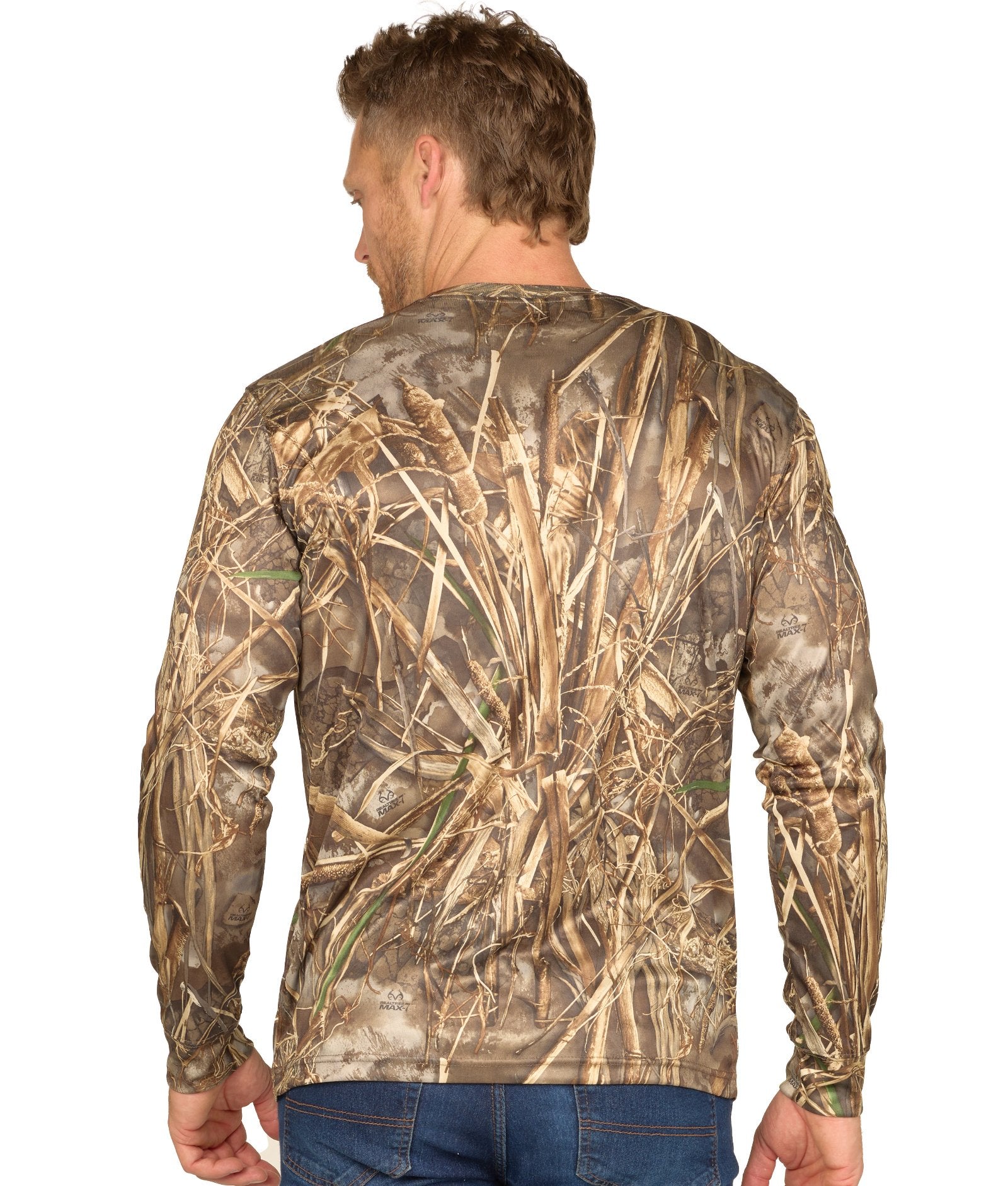 Men's Realtree Max-7 Essential Performance Long Sleeve Tee
