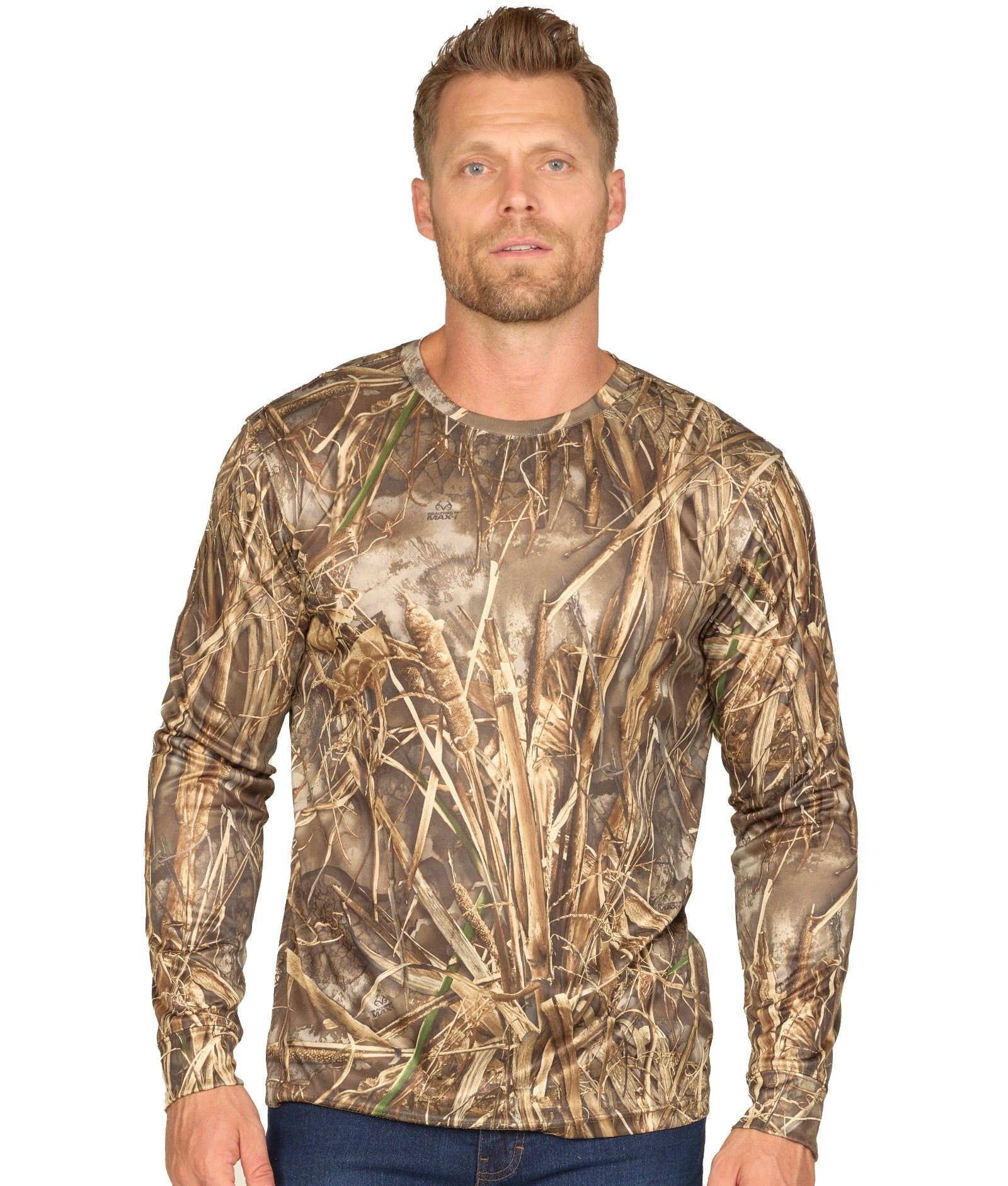 Men's Realtree Max-7 Essential Performance Long Sleeve Tee