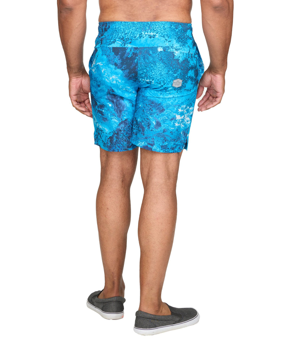 Men's Realtree Xtreme Dark Blue Amphibious Swim Trunk