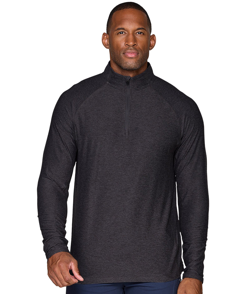 Men's Black Rockwell Quarter Zip
