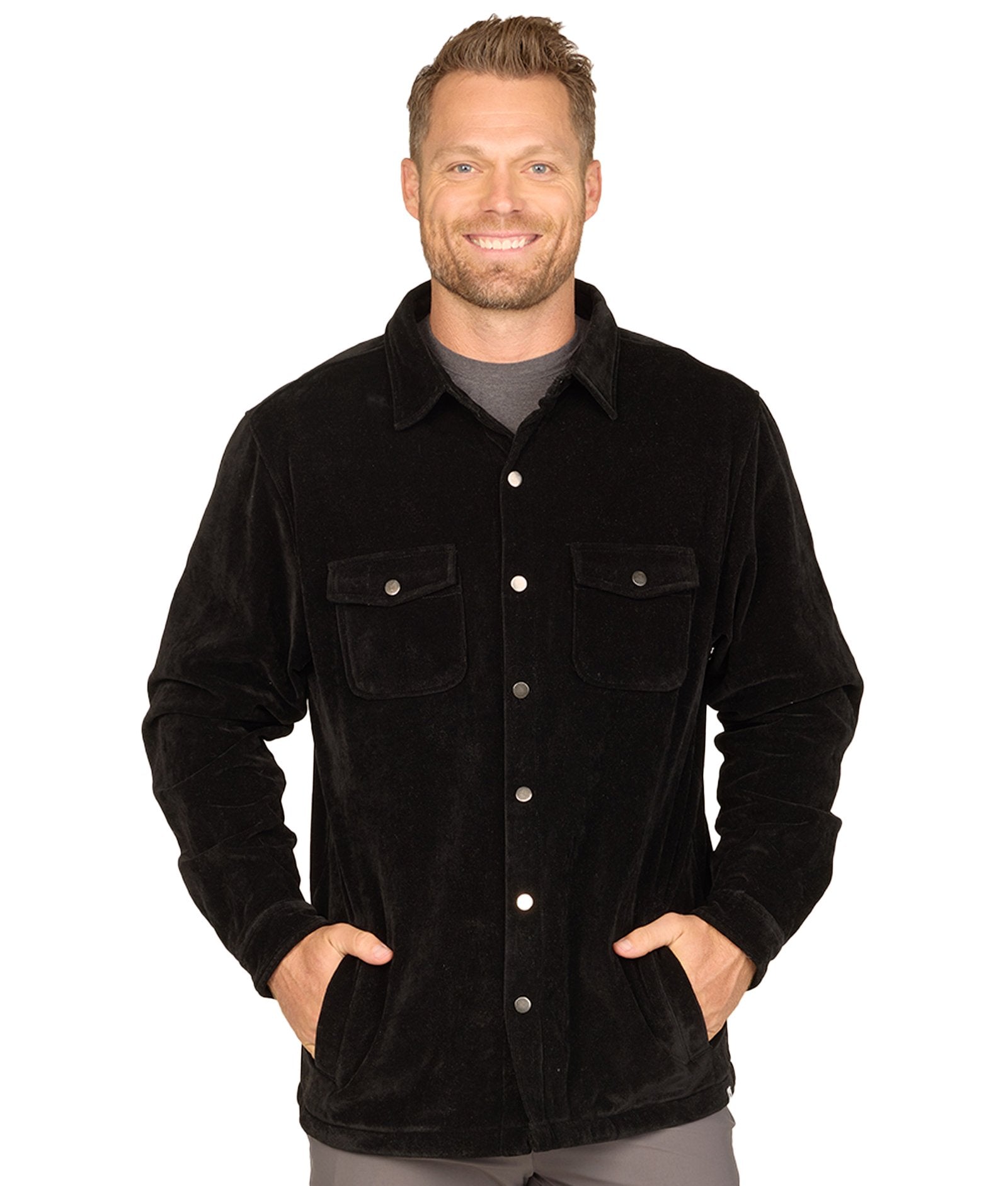 Men's Black Scout Snap Up