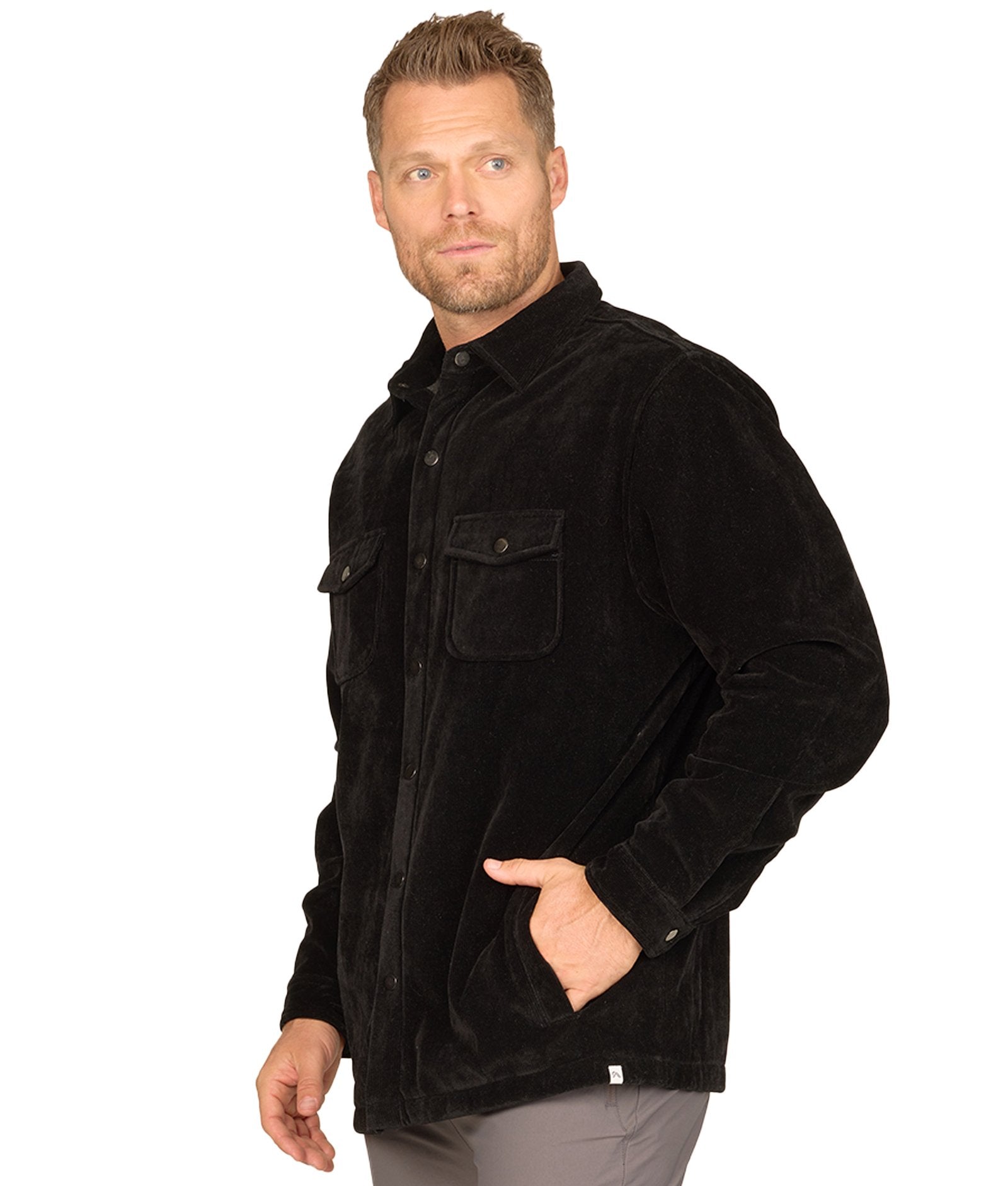 Men's Black Scout Snap Up