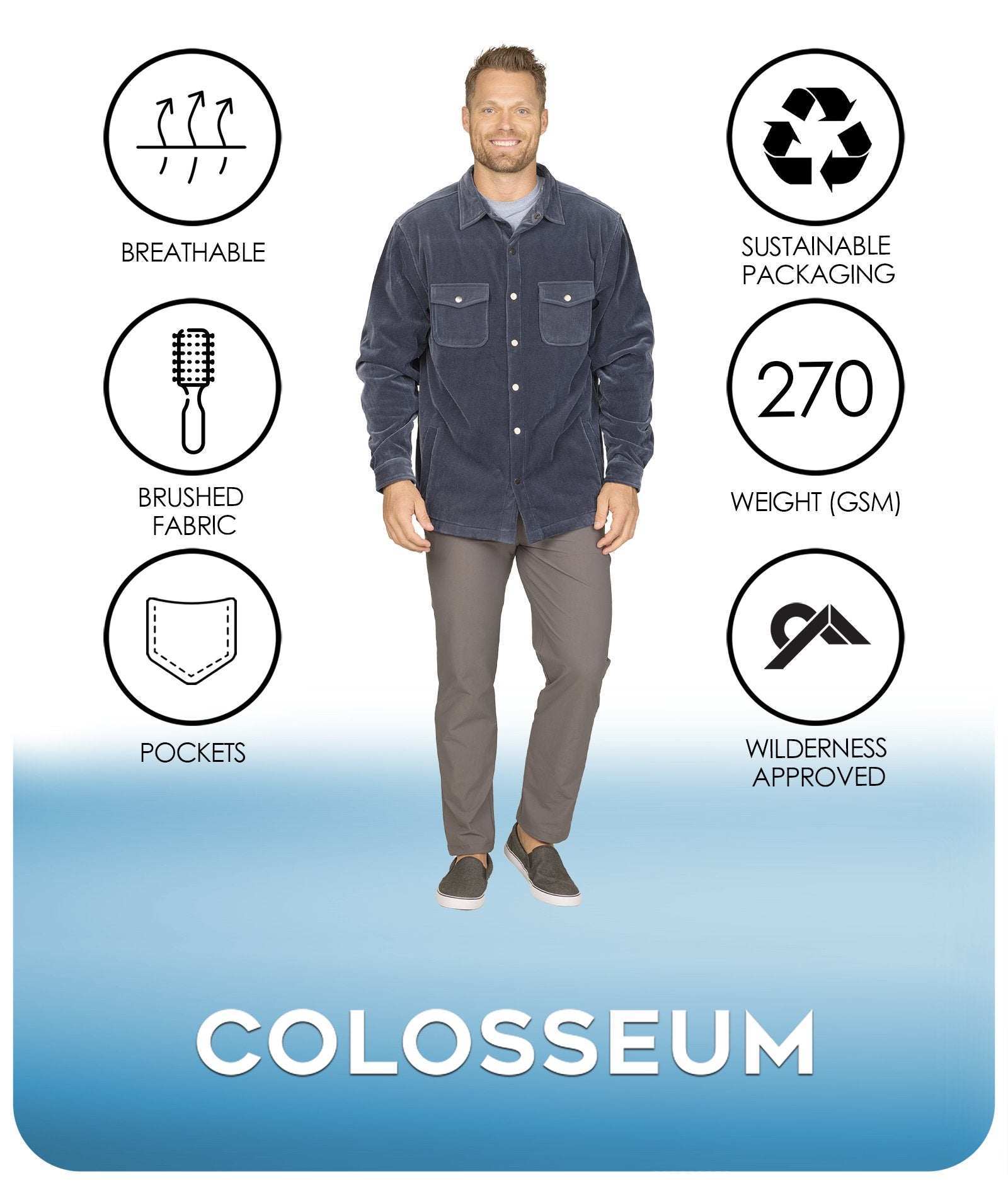 Men's Eclipse Scout Snap Up Features