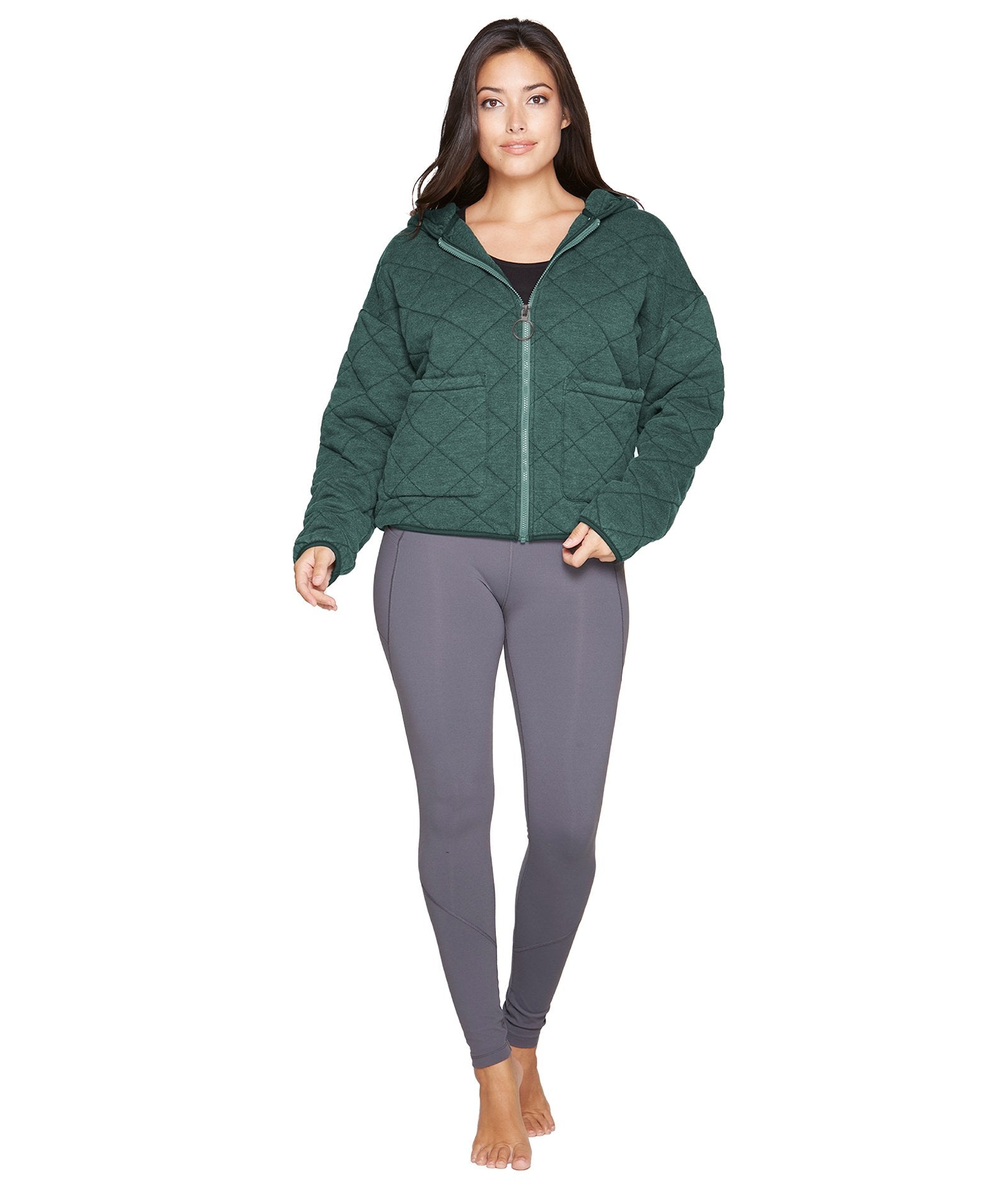 Women's Pine Selene Washed Quilted Jacket