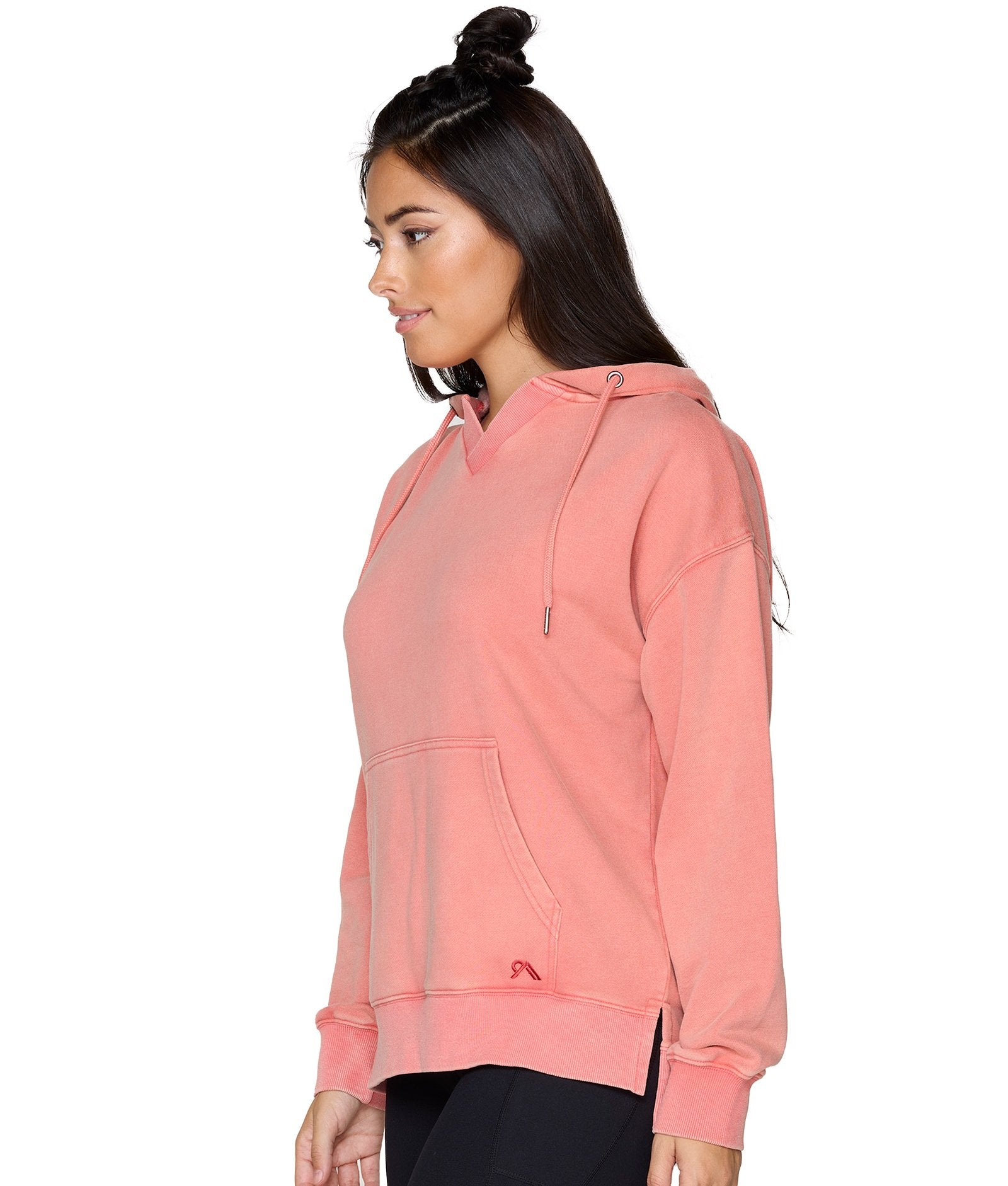 Women's Mineral Red Sia Washed Hoodie